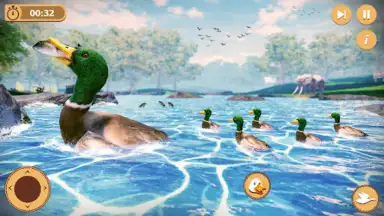 Captura de tela de Duck Family Life Simulator 3D 3