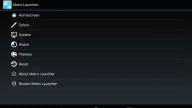 Captura de tela de Metro UI Launcher 8.1 1