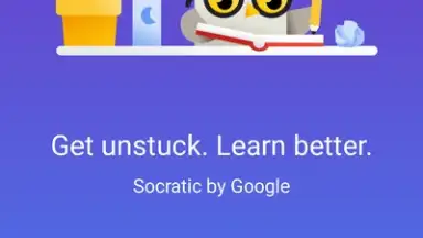 Captura de tela de Socratic by Google 1