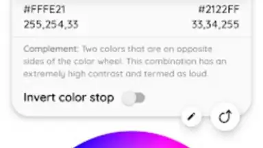 Captura de tela de Color Palette 4