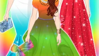 Captura de tela de Princess Party Dress Up 5