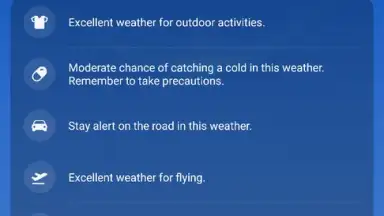 Captura de tela de Live Weather: Radar & Widgets 7