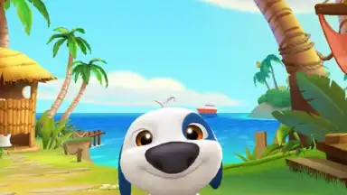 Captura de tela de My Talking Hank: Islands 13