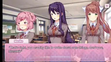Captura de tela de Doki Doki Literature Club! 6