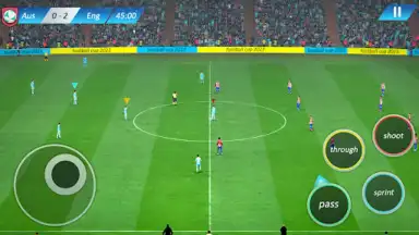 Captura de tela de Football Soccer League Game 3D 8