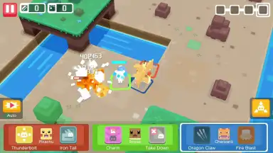 Captura de tela de Pokemon Quest 4
