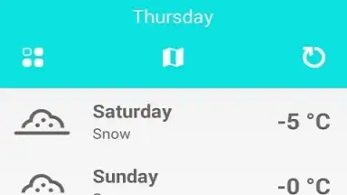 Captura de tela de ForecastWeather 4