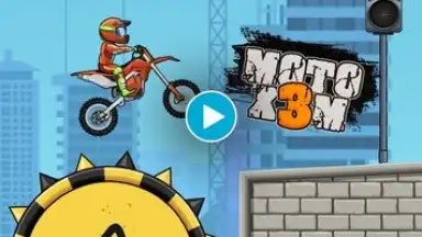 Captura de tela de Moto X3M Bike Race Game 1