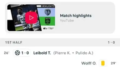 Captura de tela de FlashScore 10