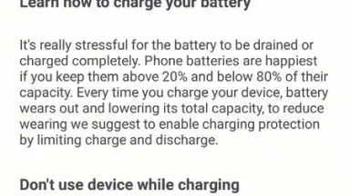 Captura de tela de Battery Guru 5