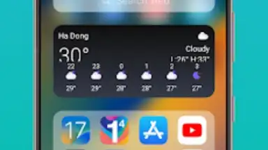 Captura de tela de iOS 17 Launcher - Phone 15 Pro 4