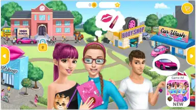 Captura de tela de Hannah's High School Crush 12