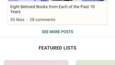 Captura de tela de Goodreads 1