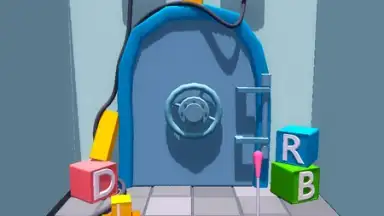 Captura de tela de Huggy Play Time Puzzle Game 1