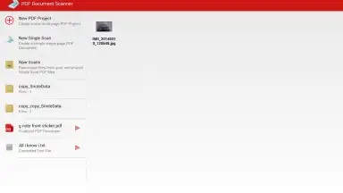 Captura de tela de PDF Document Scanner 3