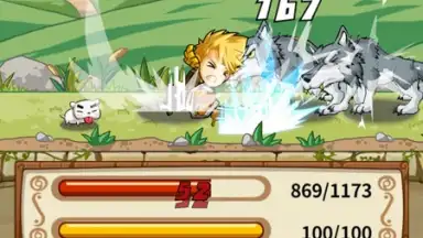 Captura de tela de Clumsy Hero 1