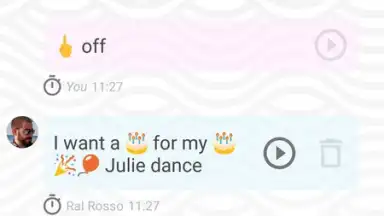 Captura de tela de Supersonic Fun Voice Messenger 5