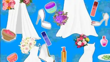 Captura de tela de Wedding Salon Bride Princess 4