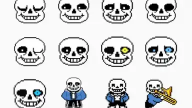 Captura de tela de Undertale & Deltarune Stickers for WhatsApp 3