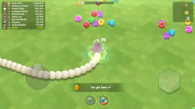 Captura de tela de Sweet Crossing: Snake.io 5