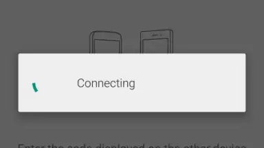 Captura de tela de Xperia Transfer Mobile 2