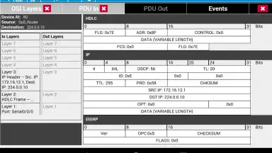 Captura de tela de Cisco Packet Tracer Mobile 4