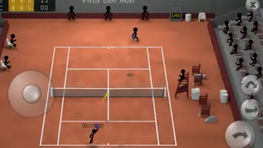 Captura de tela de Stickman Tennis 5