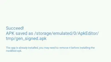 Captura de tela de APK Editor Pro 8