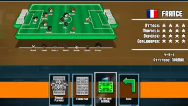 Captura de tela de Pixel Cup Soccer - Lite 9