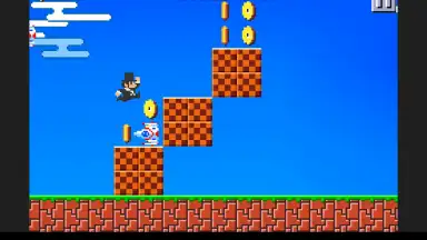 Captura de tela de Super Mega Runners 8 Bit Mario 3