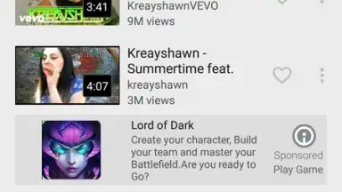 Captura de tela de Stream: Free music for YouTube 3