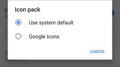Captura de tela de Google Icons 2