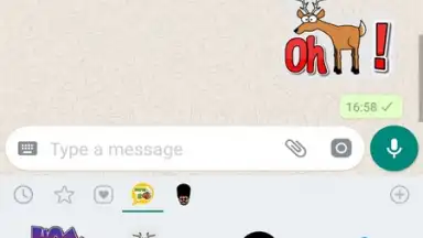 Captura de tela de Popular Stickers 4