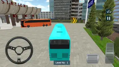 Captura de tela de Euro Bus Simulator Bus Game 3D 1