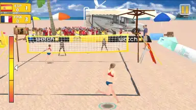 Captura de tela de Volleyball: Spike Master 11