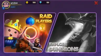 Captura de tela de Kingdom Raids - Puzzle Wars 1