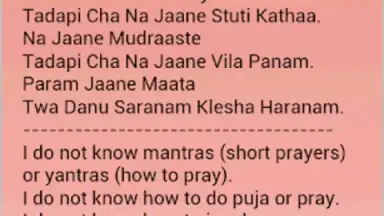 Captura de tela de Daily Hindu Prayers 8