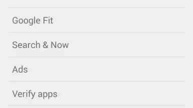 Captura de tela de Google Play services 20