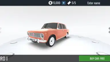 Captura de tela de Russian Car Drift 1
