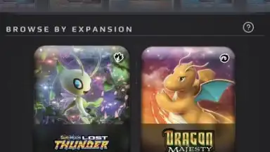 Captura de tela de Pokémon TCG Card Dex 1