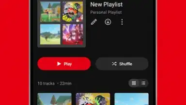 Captura de tela de Nintendo Music 7
