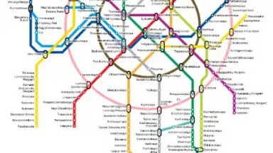 Captura de tela de Yandex.Metro 1