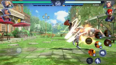 Captura de tela de The King of Fighters ARENA 7