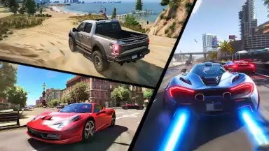 Captura de tela de Car Driving Games Car Racing 7