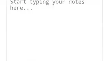 Captura de tela de ABC NOTEPAD 1