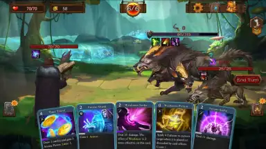 Captura de tela de Ellrland Tales: Deck Heroes 4