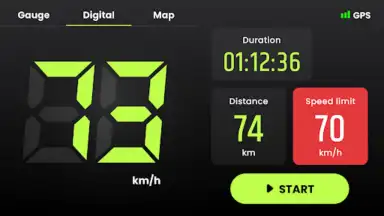 Captura de tela de Speedometer: GPS Speedometer 7