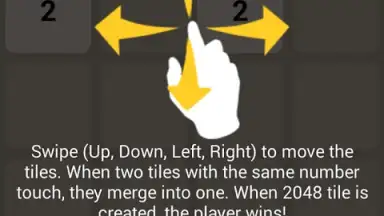 Captura de tela de 2048 8