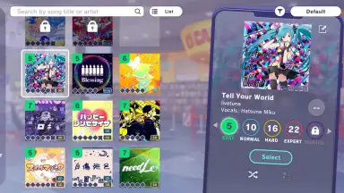 Captura de tela de Hatsune Miku: Colorful Stage! 14