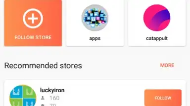 Captura de tela de Aptoide 2